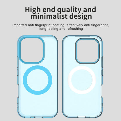 Husa MagSafe pentru Honor 600 Lite, Techsuit, CandyCase, Albastra
