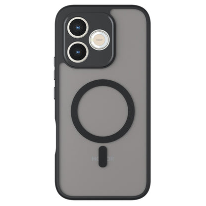 Husa MagSafe pentru Honor 600 Lite, Techsuit, PureFrost, Neagra Satinata