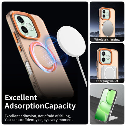 Husa MagSafe pentru Honor 600 Pro / 600, Techsuit, CandyCase, Portocalie