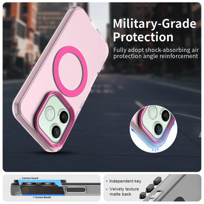 Husa MagSafe pentru Honor 600 Pro / 600, Techsuit, CandyCase, Roz