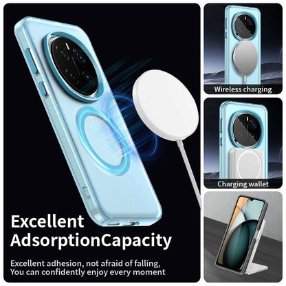 Husa MagSafe pentru Honor Magic7 Pro, Techsuit, CandyCase, Albastra