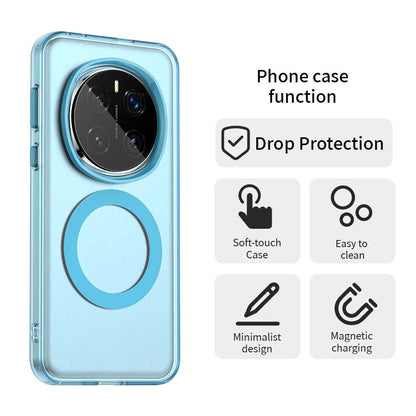 Husa MagSafe pentru Honor Magic7 Pro, Techsuit, CandyCase, Albastra