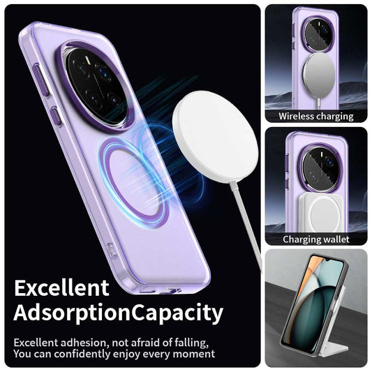 Husa MagSafe pentru Honor Magic7 Pro, Techsuit, CandyCase, Mov