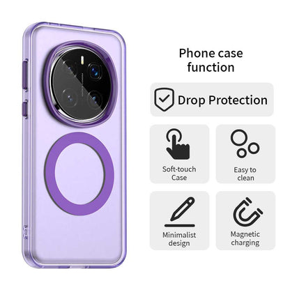 Husa MagSafe pentru Honor Magic7 Pro, Techsuit, CandyCase, Mov