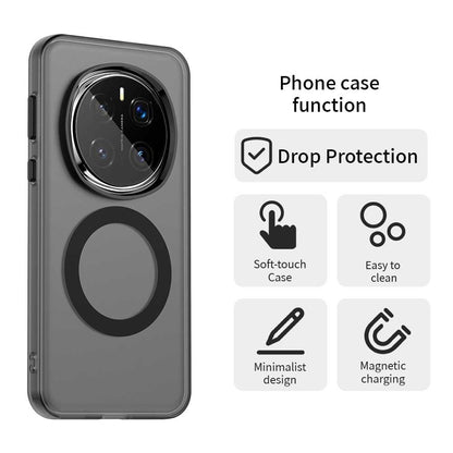 Husa MagSafe pentru Honor Magic7 Pro, Techsuit, CandyCase, Neagra