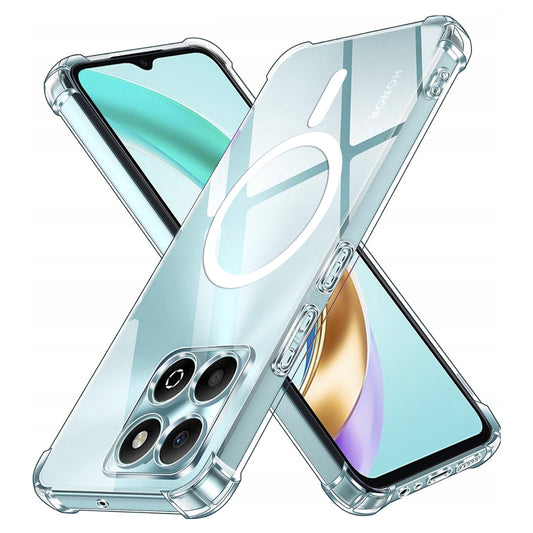 Husa MagSafe pentru Honor X6b, Techsuit, Shockproof, Transparenta