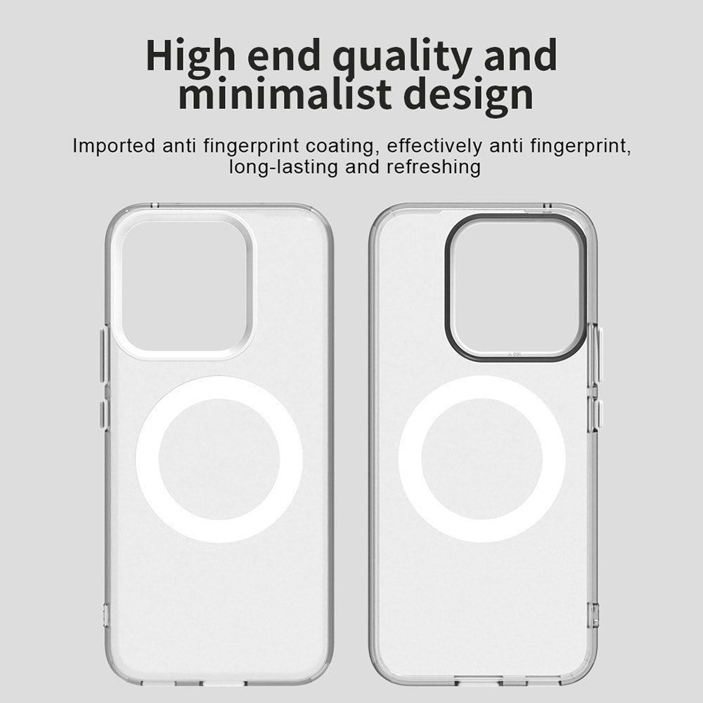 Husa MagSafe pentru Honor X8c, Techsuit, CandyCase, Alba