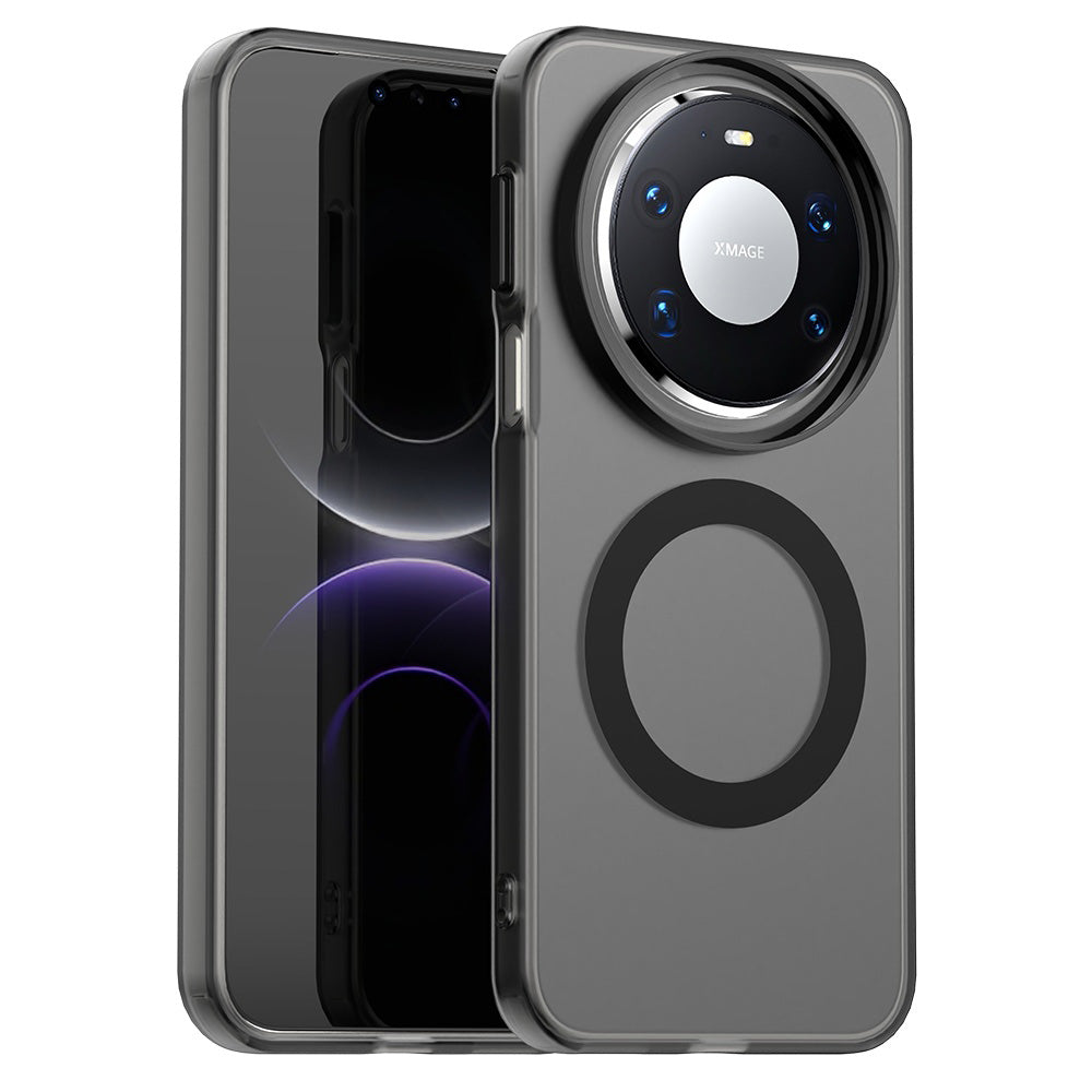 Husa MagSafe pentru Huawei Mate 80 Pro, Techsuit, CandyCase, Neagra