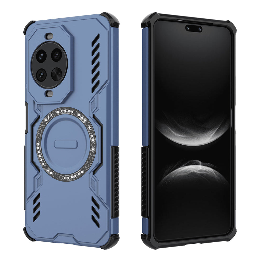 Husa MagSafe pentru Huawei nova 14 Pro, Techsuit, ArmorMag, Albastra