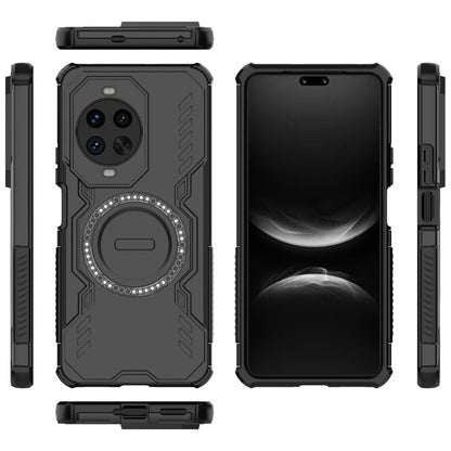 Husa MagSafe pentru Huawei nova 14 Pro, Techsuit, ArmorMag, Neagra