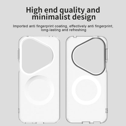Husa MagSafe pentru Huawei Pura 80 Ultra, Techsuit, CandyCase, Alba