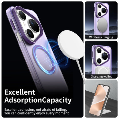 Husa MagSafe pentru Huawei Pura 80 Ultra, Techsuit, CandyCase, Mov
