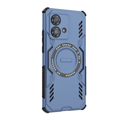 Husa MagSafe pentru Motorola Edge 40 Neo, Techsuit, ArmorMag, Albastra