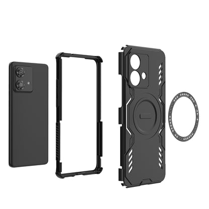 Husa MagSafe pentru Motorola Edge 40 Neo, Techsuit, ArmorMag, Albastra