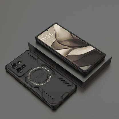 Husa MagSafe pentru Motorola Edge 50, Techsuit, ArmorMag, Neagra