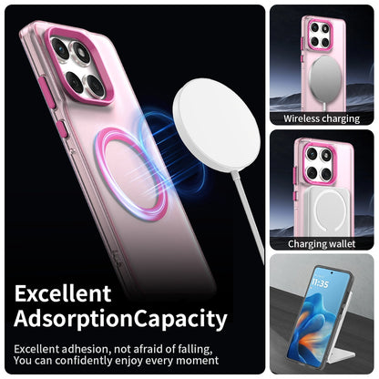 Husa MagSafe pentru Motorola Edge 60 Fusion / Edge 60, Techsuit, CandyCase, Roz
