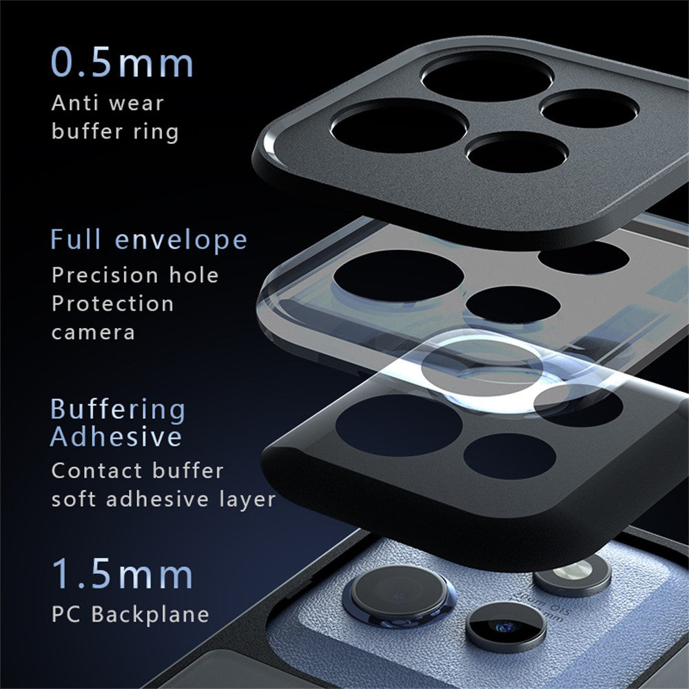 Husa MagSafe pentru Motorola Edge 60 Neo / Edge 50 Neo / ThinkPhone 25 , Techsuit, PureFrost, Neagra Satinata