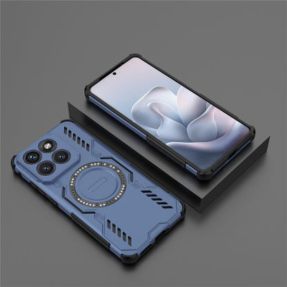 Husa MagSafe pentru Motorola Edge 70 Fusion, Techsuit, ArmorMag, Albastra