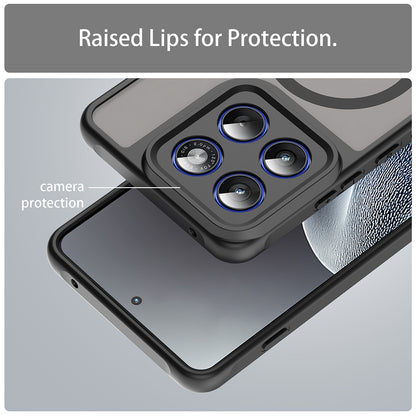 Husa MagSafe pentru Motorola Edge 70, Techsuit, HaloFrost II, Neagra