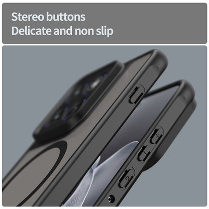 Husa MagSafe pentru Motorola Edge 70, Techsuit, HaloFrost II, Neagra