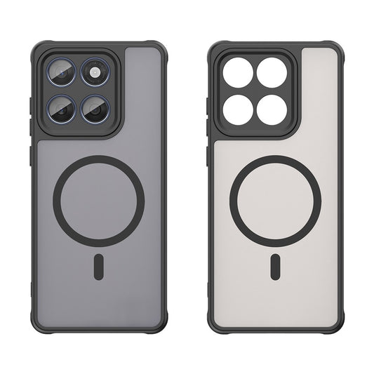 Husa MagSafe pentru Motorola Edge 70 Ultra / Signature, Techsuit, HaloFrost II, Bleumarin