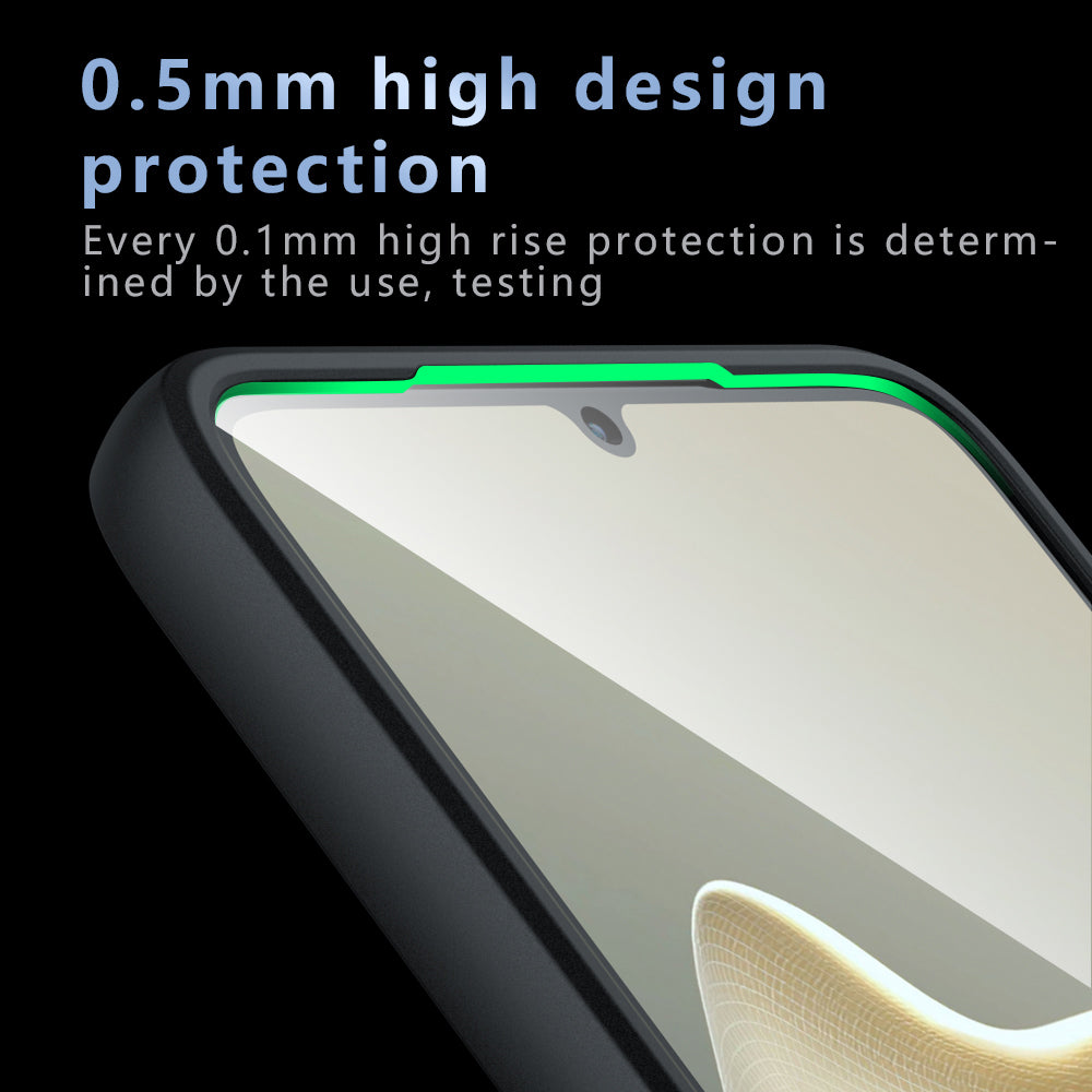 Husa MagSafe pentru Motorola Moto G06, Techsuit, PureFrost, Neagra Satinata