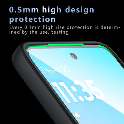 Husa MagSafe pentru Motorola Moto G77 / G67, Techsuit, PureFrost, Neagra Satinata