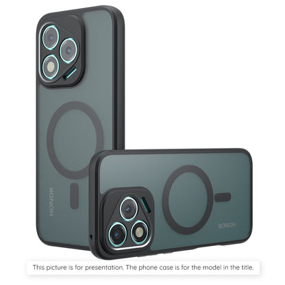 Husa MagSafe pentru Motorola Moto G85, Techsuit, PureFrost, Neagra Satinata
