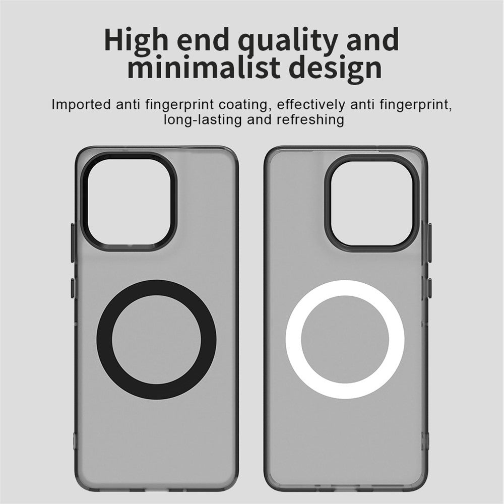 Husa MagSafe pentru Motorola Moto G86, Techsuit, CandyCase, Neagra