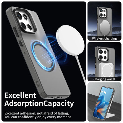 Husa MagSafe pentru Motorola Moto G86, Techsuit, CandyCase, Neagra