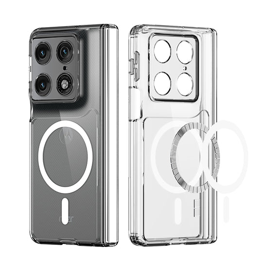 Husa MagSafe pentru Motorola Razr Fold, DUX DUCIS, Clin, Transparenta