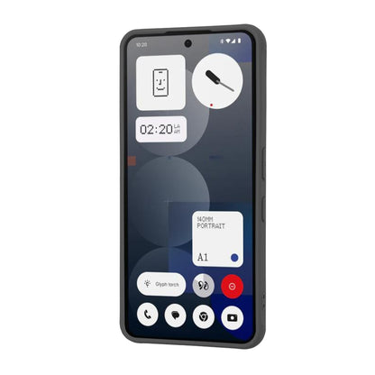 Husa MagSafe pentru Nothing Phone (3a) Pro, Techsuit, HaloFrost, Fumurie