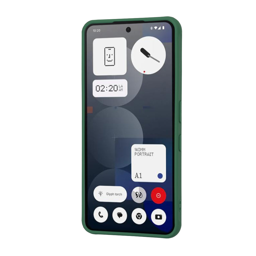 Husa MagSafe pentru Nothing Phone (3a) Pro, Techsuit, HaloFrost, Verde