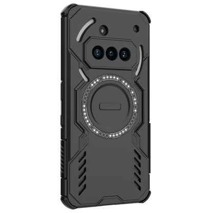Husa MagSafe pentru Nothing Phone (3a), Techsuit, ArmorMag, Neagra