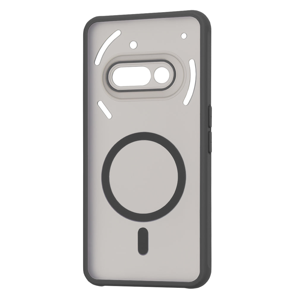 Husa MagSafe pentru Nothing Phone (3a), Techsuit, HaloFrost, Fumurie