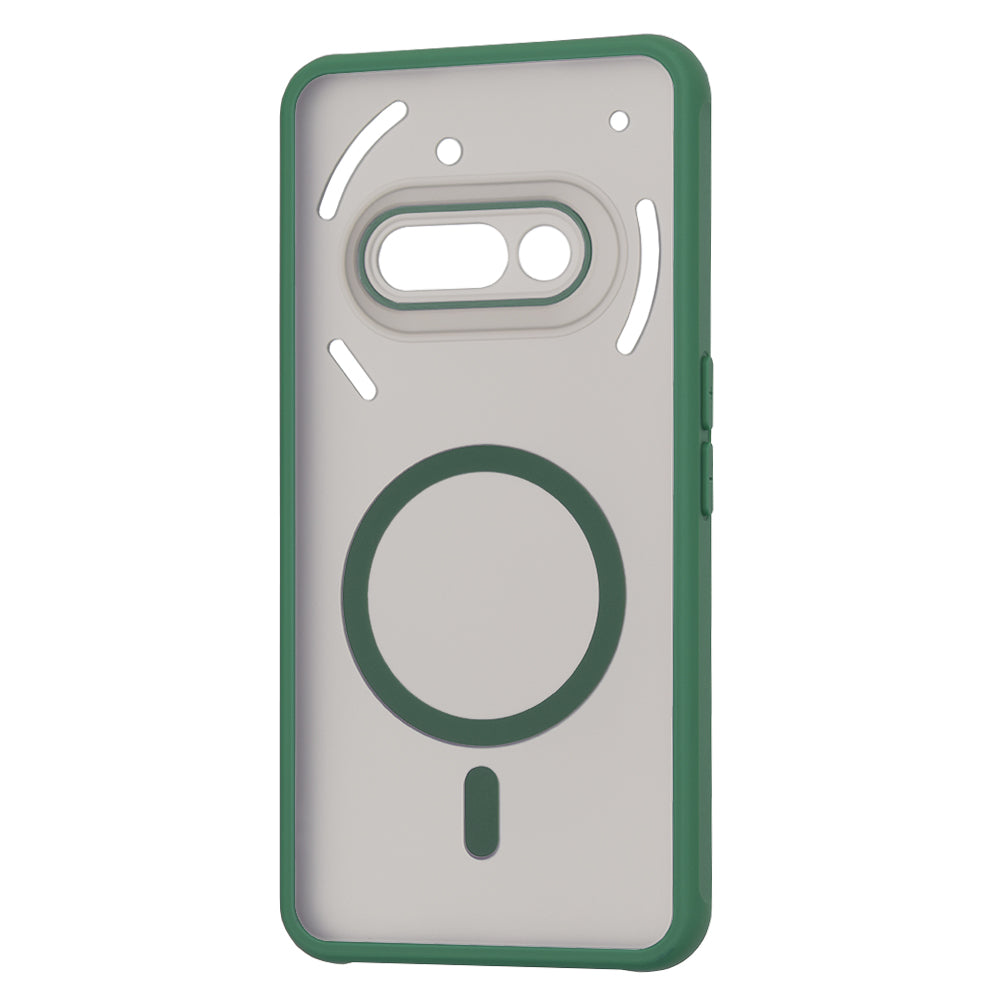 Husa MagSafe pentru Nothing Phone (3a), Techsuit, HaloFrost, Verde