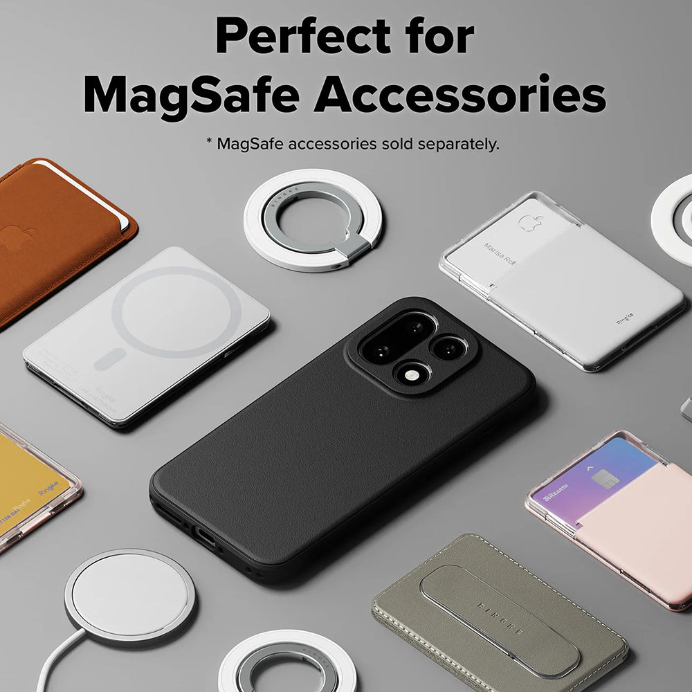 Husa MagSafe pentru OnePlus 15, Ringke, Onyx, Neagra