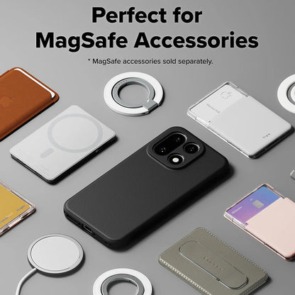 Husa MagSafe pentru OnePlus 15, Ringke, Onyx, Neagra