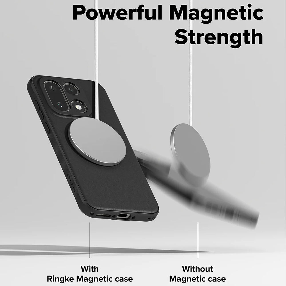 Husa MagSafe pentru OnePlus 15, Ringke, Onyx, Neagra