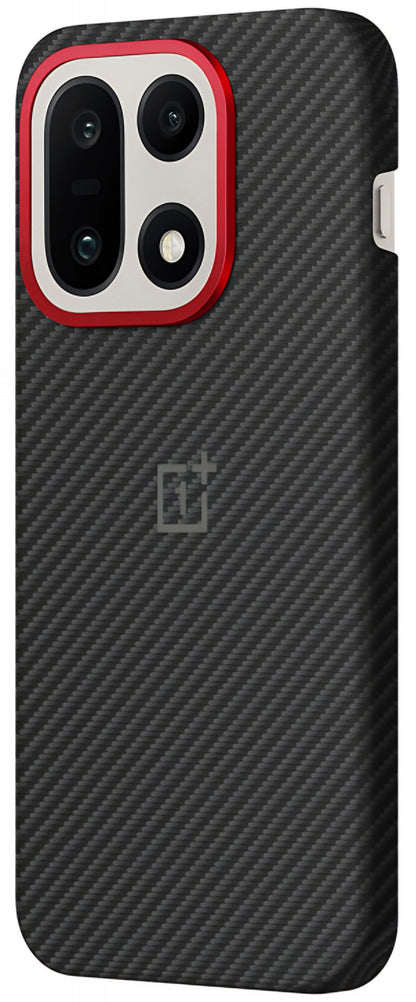 Husa pentru OnePlus 15, Aramid Fiber Magnetic, Neagra 5431102021