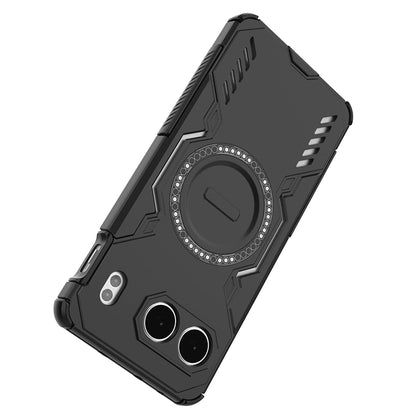 Husa MagSafe pentru OnePlus Nord 4, Techsuit, ArmorMag, Neagra