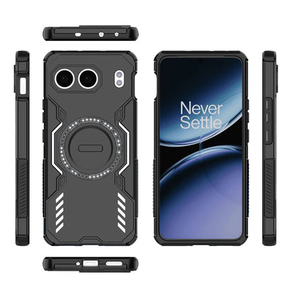 Husa MagSafe pentru OnePlus Nord 4, Techsuit, ArmorMag, Neagra