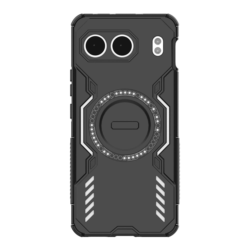 Husa MagSafe pentru OnePlus Nord 4, Techsuit, ArmorMag, Neagra
