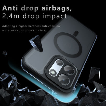 Husa MagSafe pentru OnePlus Nord 6, Techsuit, PureFrost, Neagra Satinata