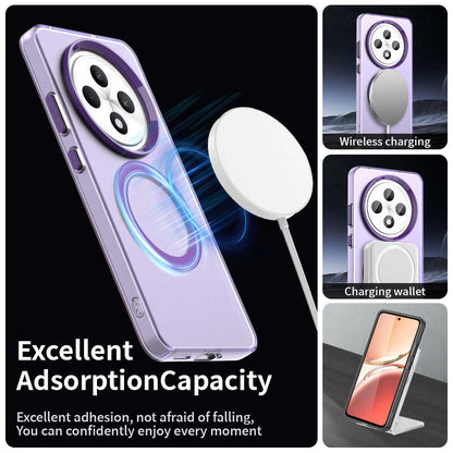 Husa MagSafe pentru Oppo A3 4G / A3 5G, Techsuit, CandyCase, Mov