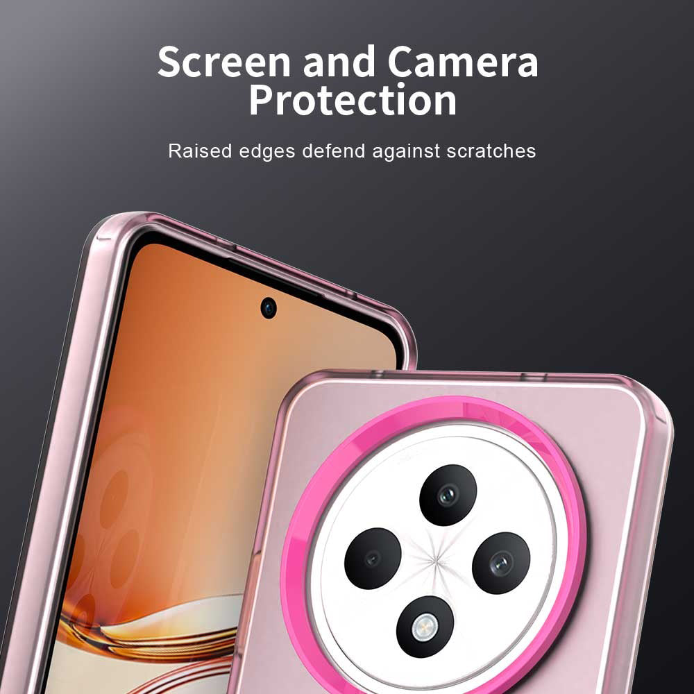 Husa MagSafe pentru Oppo A3 4G / A3 5G, Techsuit, CandyCase, Roz