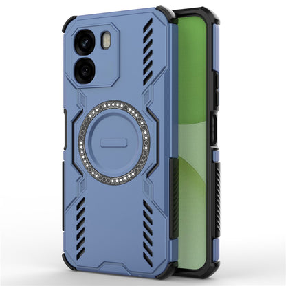 Husa MagSafe pentru Oppo A6 4G, Techsuit, ArmorMag, Albastra