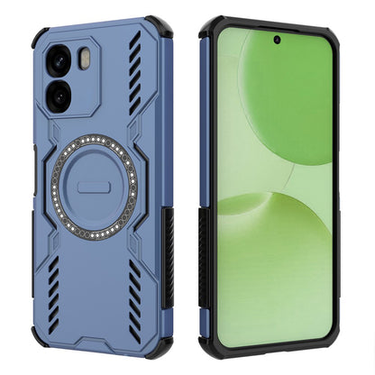 Husa MagSafe pentru Oppo A6 4G, Techsuit, ArmorMag, Albastra