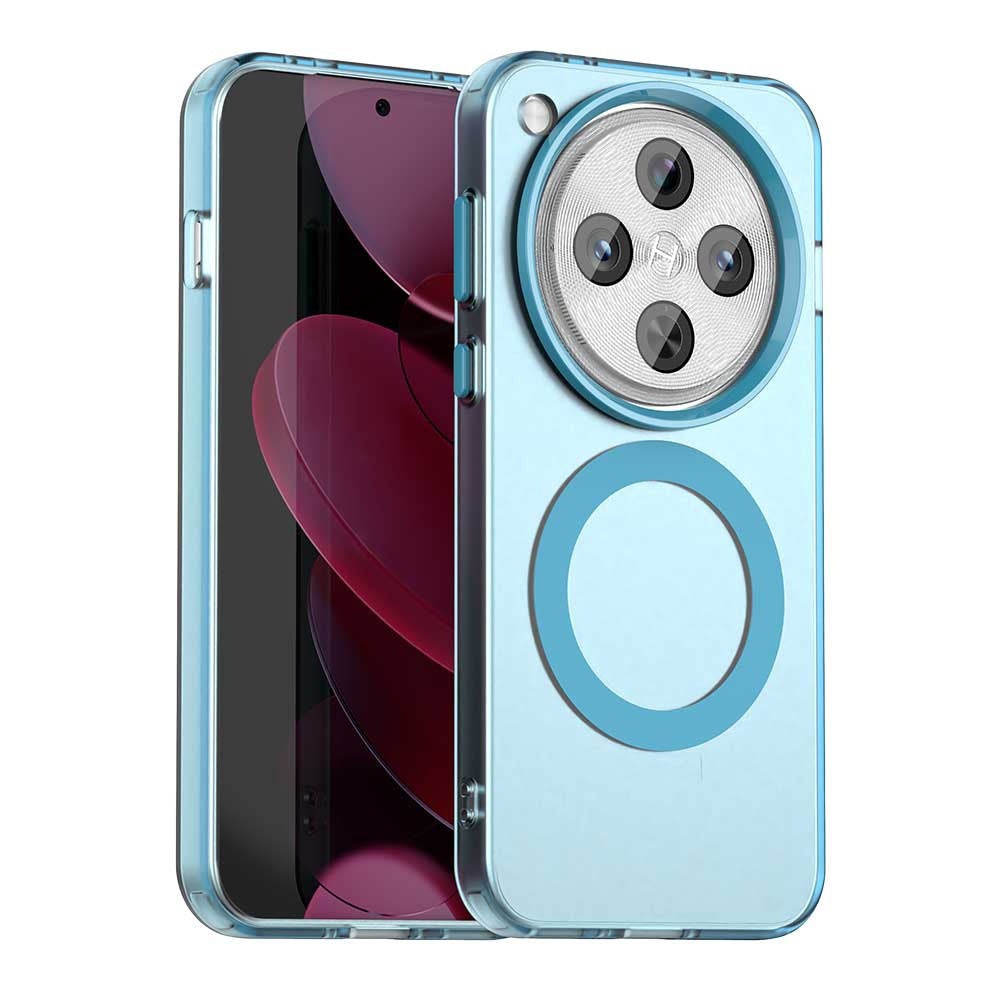 Husa MagSafe pentru Oppo Find X8 Pro, Techsuit, CandyCase, Albastra