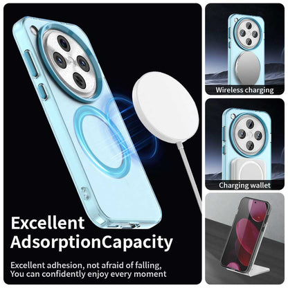 Husa MagSafe pentru Oppo Find X8 Pro, Techsuit, CandyCase, Albastra